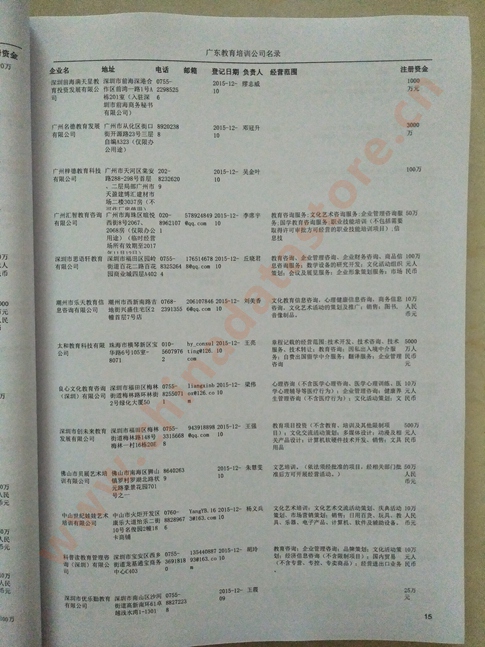 中國廣東教育培訓(xùn)企業(yè)黃頁可開展精準(zhǔn)營銷，電話營銷、郵件營銷、傳真營銷等等多管齊下，圓您銷售冠軍夢